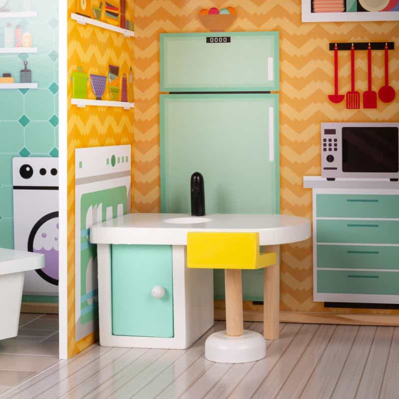 Kućica za lutke Pastel - kuhinja