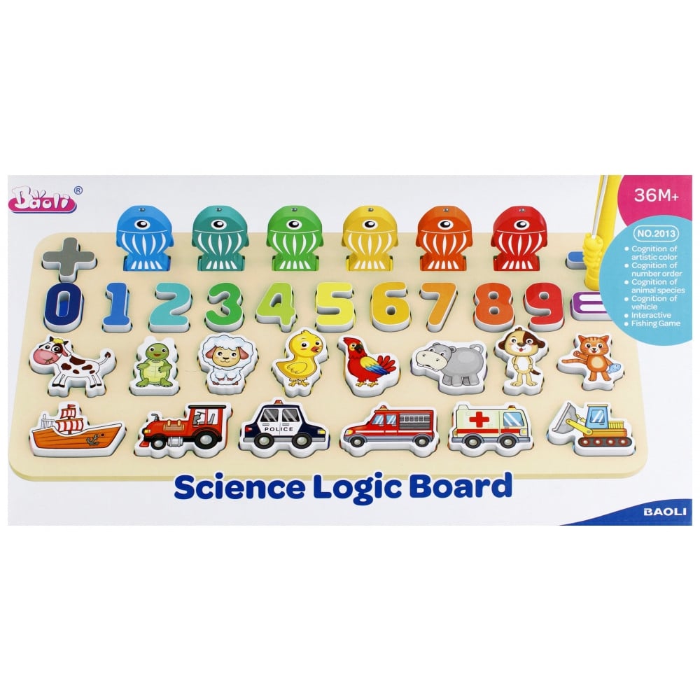 Puzzle s brojevima, životinjama i vozilima Puzzle s brojevima, životinjama i vozilima