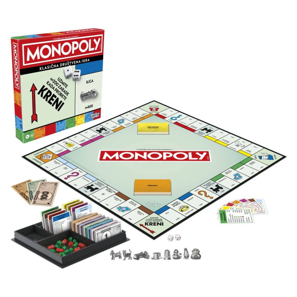 Monopoly klasična društvena igra za cijelu obitelj