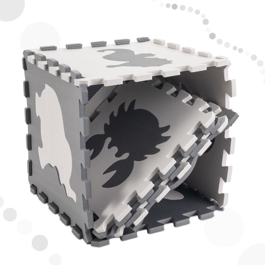 Pjenaste podne puzzle 9 komada 3D