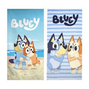 Dječji ručnik za plažu Bluey 70x140 cm
