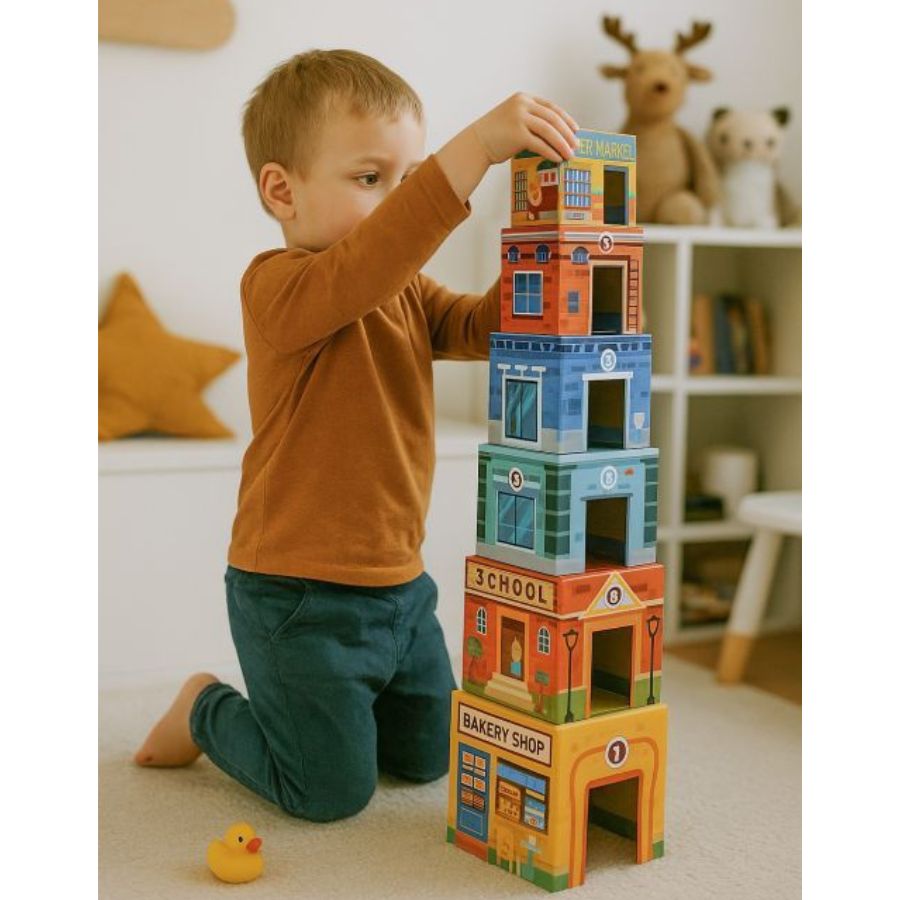 Sorter za djecu piramida i autići