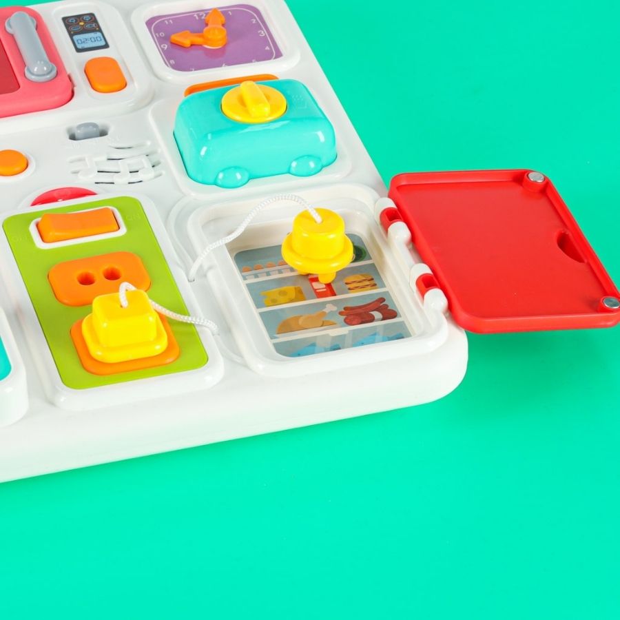 Montessori igračka – Senzorna interaktivna ploča