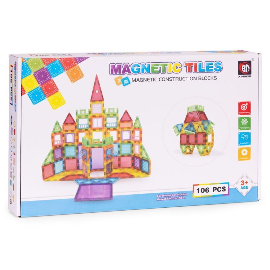 STEM igračka magnetni blokovi za slaganje dvorca kuće i drugih motiva