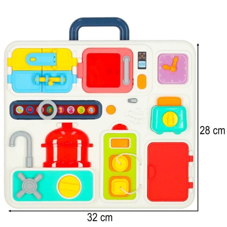 Senzorna ploča Montessori za igru - dimenzije