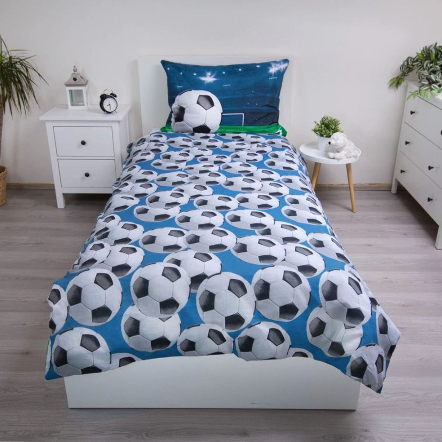 Dječja posteljina s motivom nogometa
