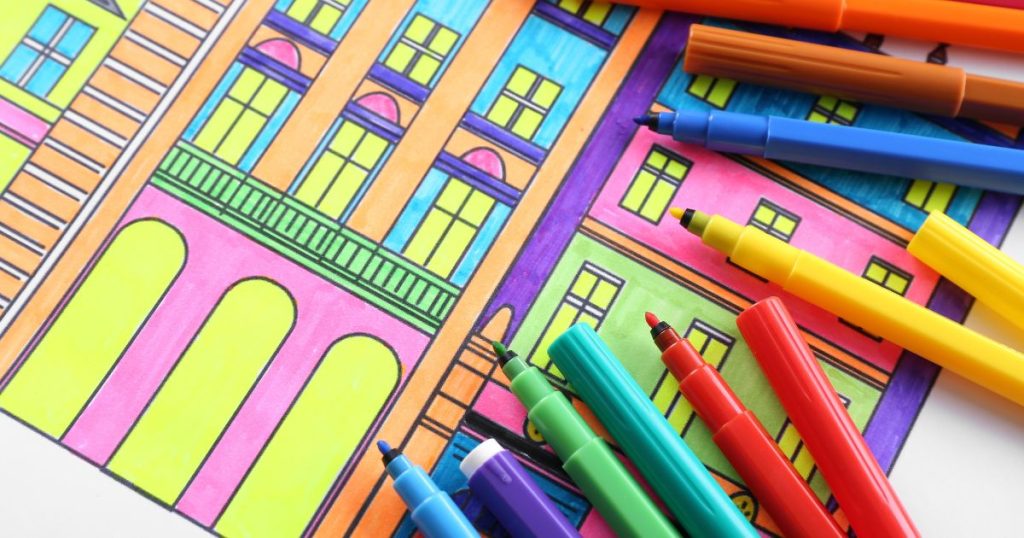 Kroz bojanke djeca uče boje, nijanse i kontraste
