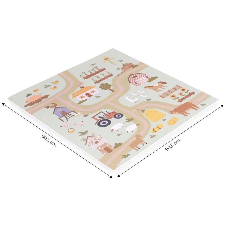 Podne puzzle podloga dimenzije Farma