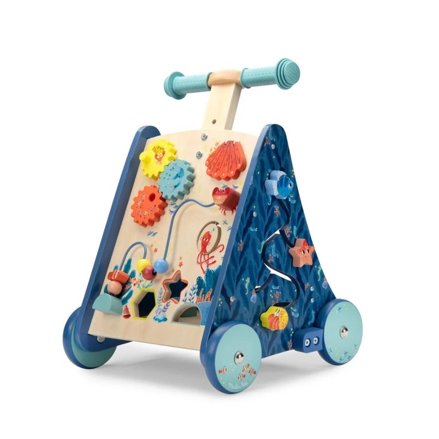 Guralica za djecu Moulin Roty za hodanje i interaktivnu igru Guralica za djecu Moulin Roty za hodanje i interaktivnu igru
